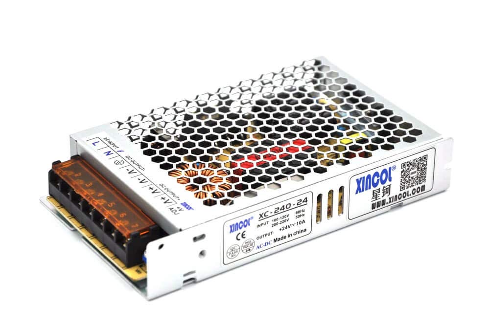 XINCOL New Ultra-thin AC110V/AC220V to DC24V Switching Power Supply 10A 240W Power Supply Unit Recommend For 3D Printer