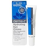 derma e - Pycnogenol & Hyaluronic Acid Eye Creme, .5 oz cream [Misc.]