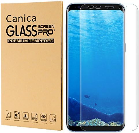 Galaxy S8 Screen Protector,Galaxy S8 Tempered Glass Screen Protector,Canica Samsung Galaxy S8 Screen Protector for Samsung Galaxy S8