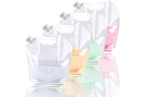 SUPANT Collapsible Emergency Water Jug Container Bag, Freezable, BPA Free Plastic Water Carrier Tank, Outdoor Folding Water Bag for Sport Camping Riding Mountaineer Backoacking, Food Grade