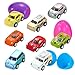 JOYIN 24 Pcs Easter Eggs Filled with Toy Cars, 2.25
