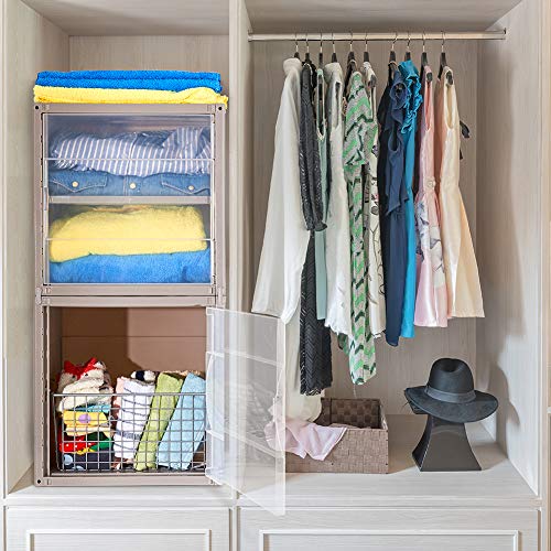 3 Organizer+EZOWare+Plastic+Stackable+Bathroom