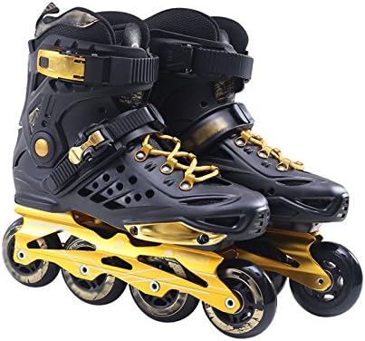 ZCRFY Rollers Kates Inline Skates Skates Adult Skates Men And Women Professional Slalom Beginners Single Row Flower Shoes Inline