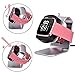 VIGOSS Compatible Fitbit Versa Charger, Premium Aluminum Fitbit Versa Charging Stand Dock Station Cradle Charging Clip Silicone Bracket USB Charger Cable for Fitbit Versa Smartwatch (Silver)