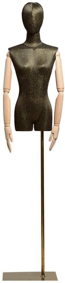 Tailors Dummy dress forms Female Dressmaking Tailors Women's Clothing Store Show Mannequin Torso Dummy Display Dress Form For Fashion Designer mannequin full body (Color : D)