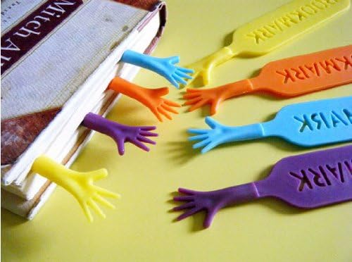 8pcs 'Help Me' Colorful Bookmarks Set