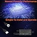 [2019 Upgraded] HDTV Antenna,Indoor Digital TV Antenna Amplified 140 Miles Range Support 4K 1080P Free HD VHF Uhf & All Older TV's Digital Antenna with Amplifier Signal Booster,17ft Coax Cable