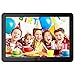 Digital Photo Frame 8 Inch HD 1920x1080 IPS Screen Digital Picture Frame 16:9/4:3 Widescreen 1080P Videos Player with Remote Control, Support Background Music, Photos Auto Rotate,USB and SD Card,Black