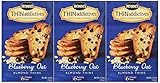 Nonni's Thin Addictives: Blueberry Oat Almond Thins (Pack of 3) 4.4 oz Boxes