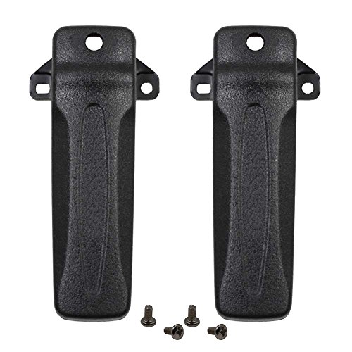 Kenmax 2 pack battery belt clip for kenwood tk-2302t tk…
