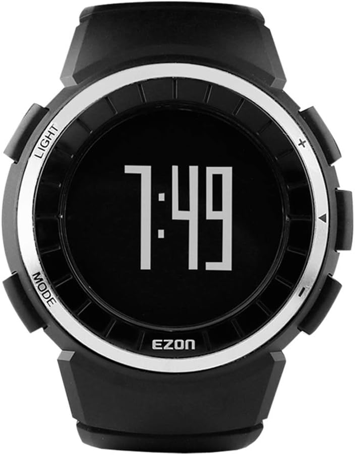 EZON T029 Men's Digital Sports Outdoor Watches with Pedometer Calorie Counter Waterproof Wristwatch