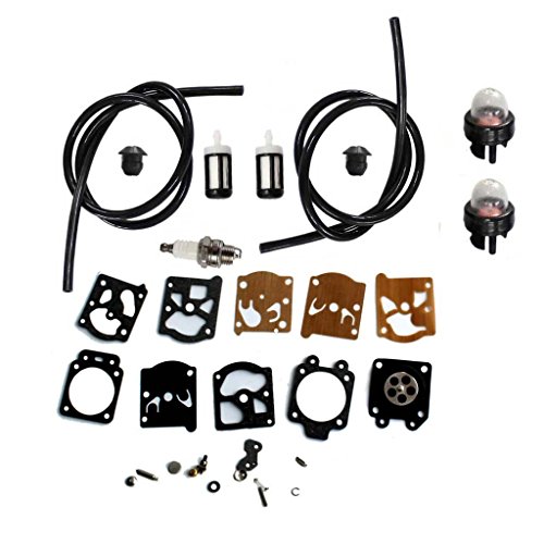 HURI Fuel Line Grommet Carburetor Repair Kit for Stihl FS36 FS40 FS44 String Trimmer