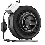 VIVOSUN 6 Inch 440 CFM Inline Duct Ventilation Fan with Variable Speed Controller