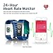 NOVETE Fitness Tracker, Bluetooth 4.0 Heart Rate Monitor Bracelet, IP67 Waterproof, Touch Screen, Smart Wristband, Pedometer Sports Activity Tracker Smart Watch for Android and iOS Smartphone