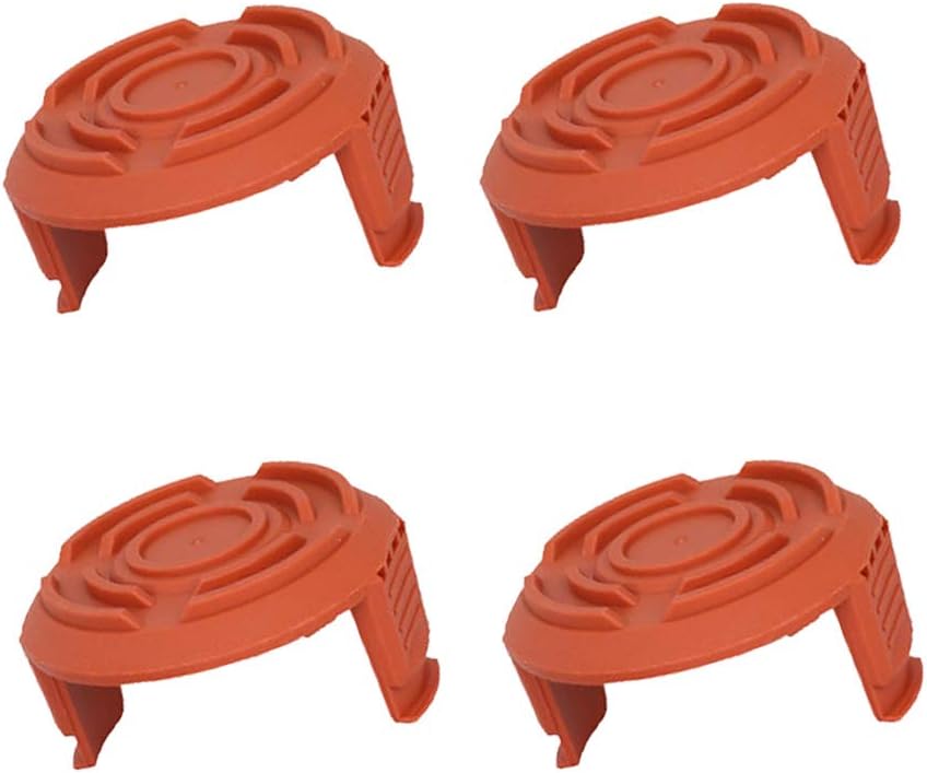 Rekkles 4PCS/Set Replacement for Worx WG150 WG151 WG152 WG155 WG165 Spool Cap Cover Cordless String Trimmer Part