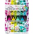Tulip 37pc One-Step Tie-Dye Kit Vibrant, Ash,Fuchsia,Lime,Teal,Turquoise,Violet,Yellow