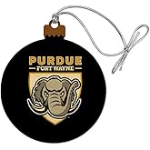 GRAPHICS & MORE Purdue University - Fort Wayne Primary Logo Wood Christmas Tree Holiday Ornament