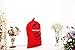 KEFAN 3 Pack Christmas Bag Santa Sack, Canvas Storage Bag for Gifts Wrapping with Drawstrings Large Size 27.5