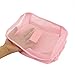 EALEK Packing Cube Set 6pcs,Compression Pouches Travel Luggage Organizers Clothes Storage Bags Laundry Bag (3 Cubes 3 Pouches,Pink)