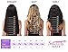 ShowJarlly Tape in Hair Extensions Ombre Human Hair for White Women 20pcs 24 Inches Ombre Hair Tape Ins Extensions Invisible Seamless Skin Weft #60 Platinum Blonde 50g