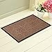 Outdoor Rubber Doormat for Front Door Heavy Duty Outside Shoes Scraper Floor Door Mat for Porch Garage Decor High Traffic Non Slip Entrance Rug Low Profile Green Welcome Carpet Home Decor 18