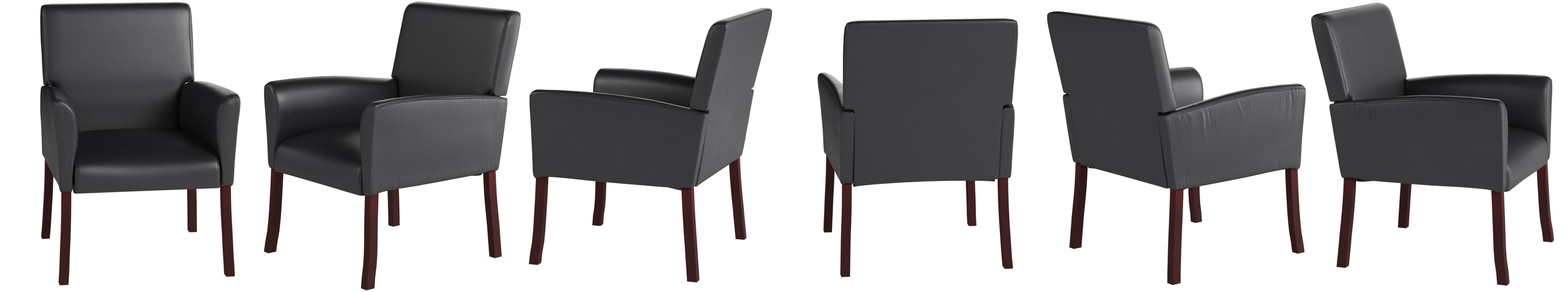 Amazoncom AmazonBasics Reception Chair Black Kitchen Dining