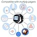 Retekess T128 Restaurant Pager System,Nurse Call System,Beep,Max 500,Customize,Wide Coverage,5 1-Key Waterproof Call Button for Waiter,Staff,Caregiver