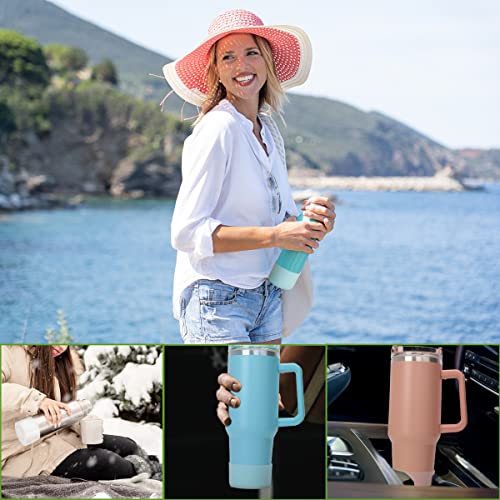 LOCONHA 2Pcs Silicone Boot for Stanley Cup 40oz & Stanley IceFlow 20oz