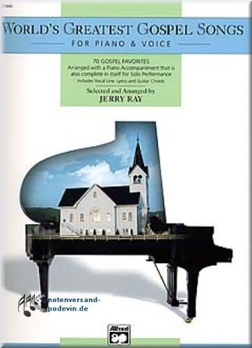 World S Greatest Gospel Songs Noten Songbook Musiknoten Amazon De Musikinstrumente