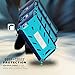 iPhone 6S Case, POETIC Revolution [Premium Rugged] Protective Case with [Landscape Stand Feature] [Shock Absorption & Dust Resistant] for Apple iPhone 6 /iPhone 6S Cyan/Dark Blue