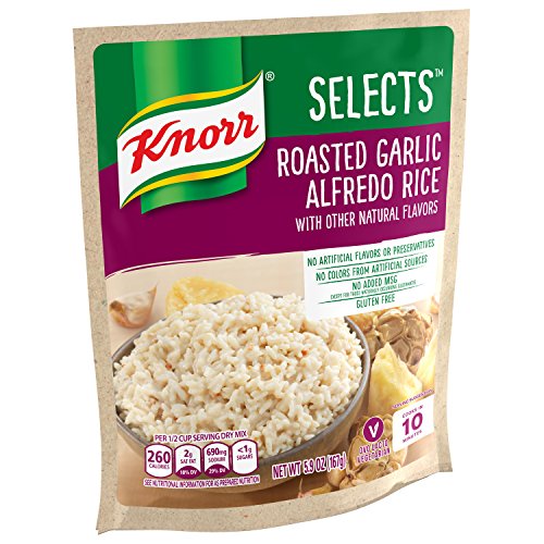 Knorr Selects Rice Side Dish, Roasted Garlic Alfredo, 5.9 oz (Pack of 8) - Thumbnail 4