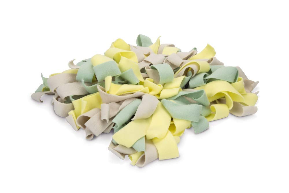 Beeztees Puppy Plush Snuffle Mat 22x22x4cm, multicoloured