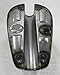 Scalloped Sportster Chopper Bobber Custom Build Gas Tank with Mounting KIT - Steel - 2.3 Gallon Capacity - Motorcycle Cafe Racer Fuel Cell Petrol