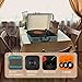 Record Player Vintage 3-Speed Bluetooth Vinyl Turntable with Stereo Speaker, Belt Driven Suitcase Vinyl Record Playerthumb 4