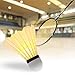 Newdora [6 Pack] Colorful LED Badminton Set Shuttlecock Dark Night Glow Birdies Lighting for Outdoor/Indoor Sports Activities Badminton Nets