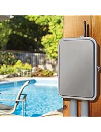 WiOn 50054 Caja Inteligente para Exterior WiFi, Interruptor de Tiempo Inalámbrico; Control de Dispositivos Electrónicos desde cualquier lugar con su Smartphone