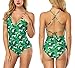 JULNN Women's Swimsuits Fashion One Piece Swimwears Halter Backless Sexy Bathing Suits Bikini
