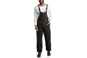 Perry Ellis Mens Snow Bibs - Insulated Mens Waterproof Ski Bib - Overalls Winter Snow Pants for Men, Sizes Run Small (S-3XL)