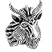 SUNSCSC Vintage Satan Worship Baphomet Ram Aries Zodiac Sheep Goat Head Horn Biker Ring (8)