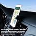 Veneibe Car Phone Holder,CD Slot Car Phone Mount Universal Car Cradle Mount with and One Touch Design for iPhone X/8/8P/7/7P/6s/6P/5S, Galaxy S5/S6/S7/S8, Google Nexus, LG, Huawei and More