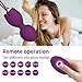 5 in 1 Kegel Balls for Women Tightening & Beginners,Set of 5 Ben Wa Balls Kegel Exercise Weights Products- Doctor Recommended for Bladder Control & Pelvic Floor Advanced Exercises(Purple)