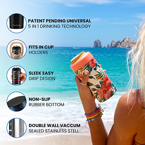 Frost Buddy Universal 2.0 5 Sizes in 1 Insulated Can Cooler Stainless