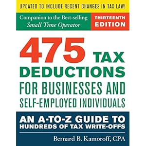 475 Tax Deductions for Businesses and Self-Employed Individuals 13th Ed