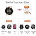 Lwsengme Silicone Watch Replacement Bands with Quick Release-Choose, Choose Color & Width (20mm,22mm) Soft Rubber Watch Strap for Men & Women Smart Watch Fitness (Colorful-03, 20mm)