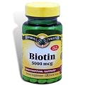 Spring Valley - Biotin 5000 mcg, Super Potency (360 Softgels)