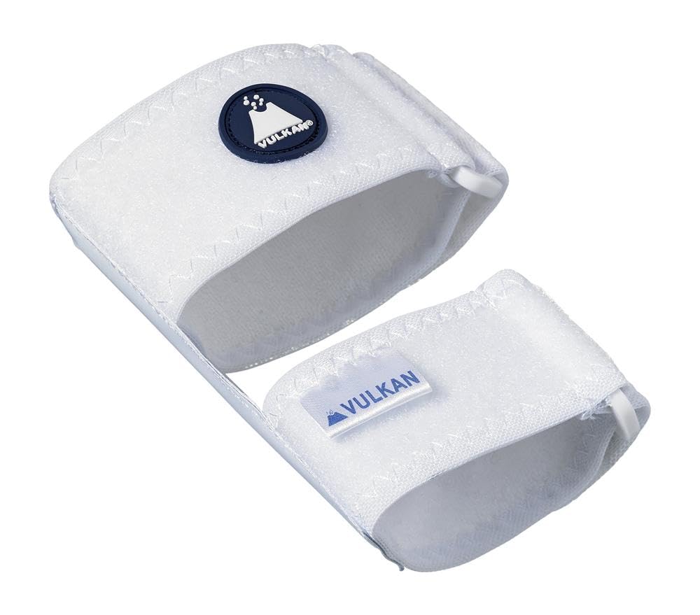 VULKAN Tennis Elbow Brace – Dual Cuff Arm Support with Compression Pads for Medial and Lateral Epicondylitis – Injury Relief for Golfers & Tennis Elbow – Comfortable and Latex Free – Large