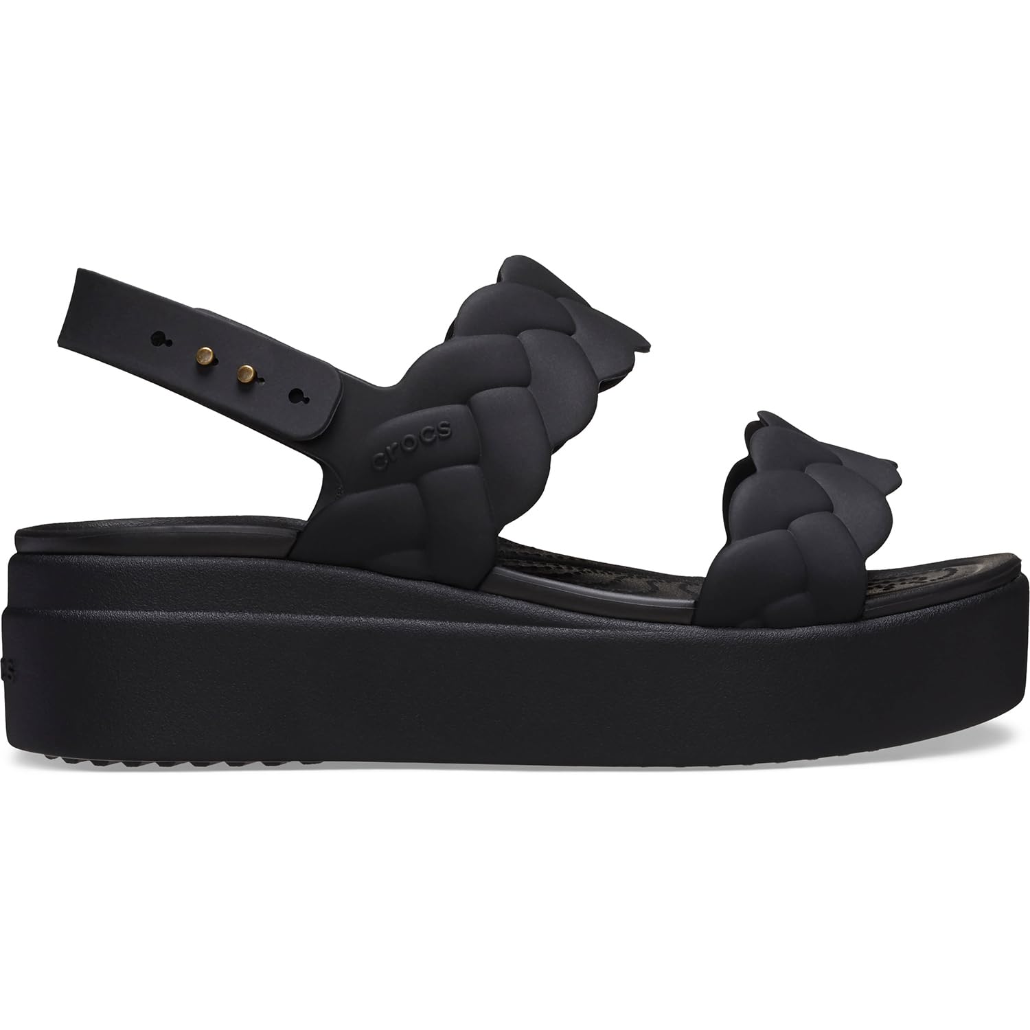 Crocs Women's Brooklyn Low Wedges Platform Sandals