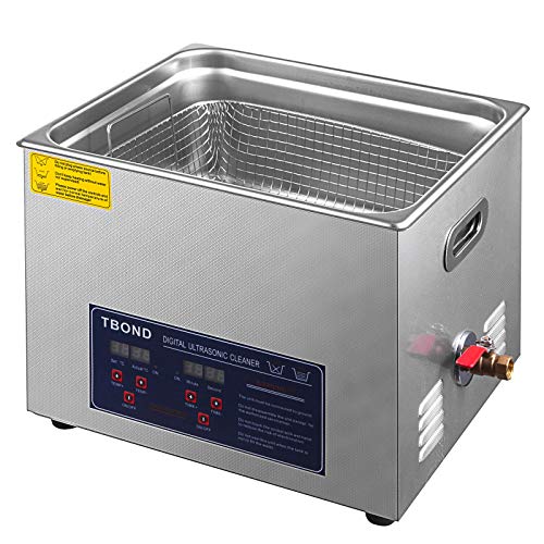 516ZQI36RhL SHZOND Ultrasonic Cleaner 1.59Gal / 6L Stainless Steel Heated Ultrasonic Cleaner 180W Ultrasonic Power Ultrasonic… - Image 5