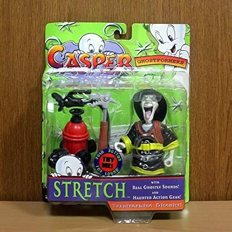 Amazon キャスパー Casper Stinkie ファイヤーマン アクション フィギュア 1997 アメリカ キャラクター フィギュア ドール 通販
