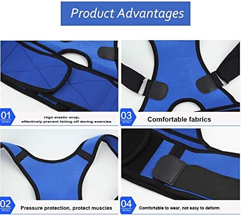 DAOCHAN Multi-Size Male and Female Sitting Corrector Improve Long-term Bad Posture Relieve Fatigue and Pain In Neck Shoulder and WaisAdjustable Back Straps To Correct Posture Specially Back Braces - Image 4